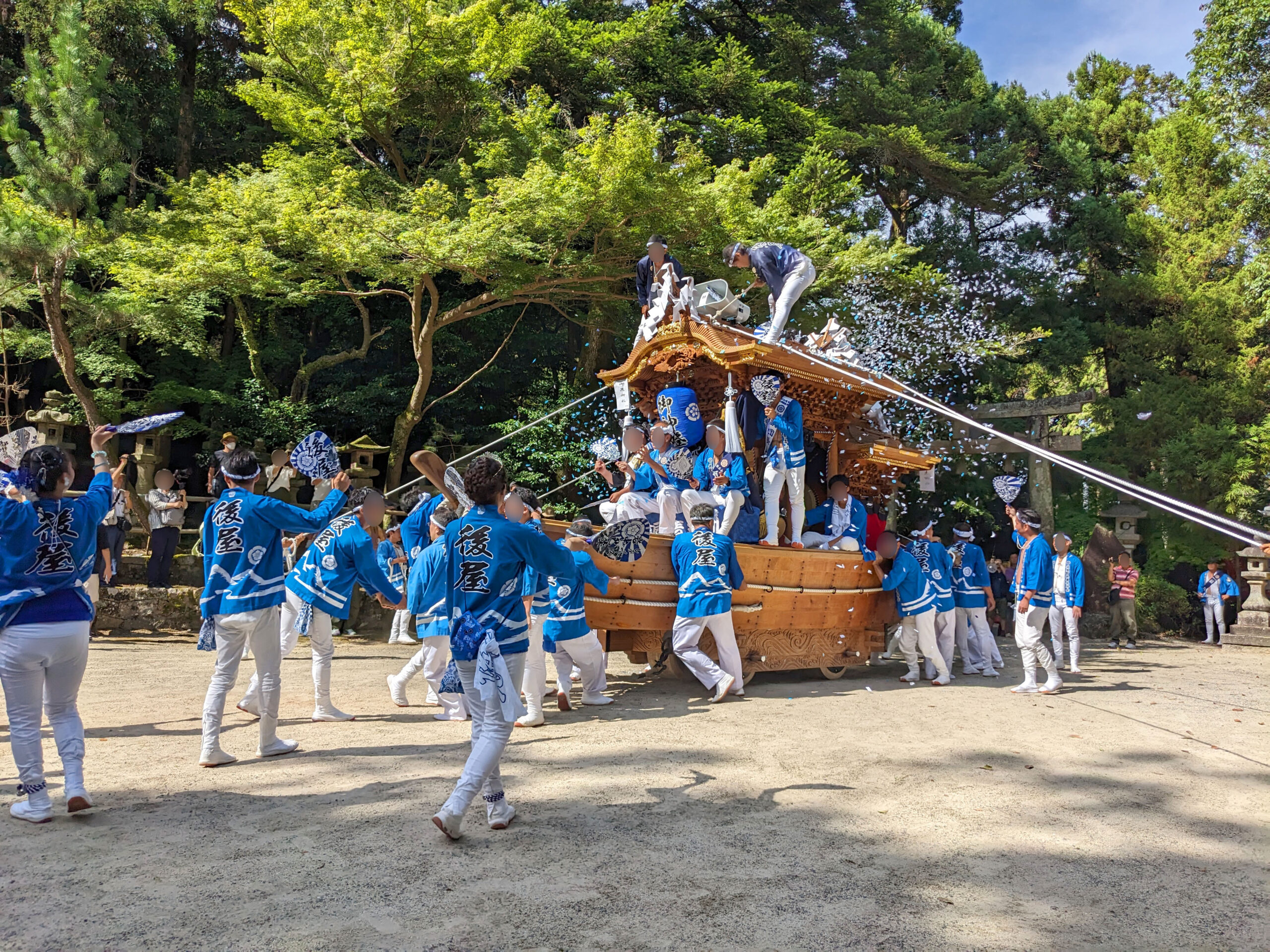 太子町山田】7月30日（日）科長（しなが）神社御祭禮（ごさいれい