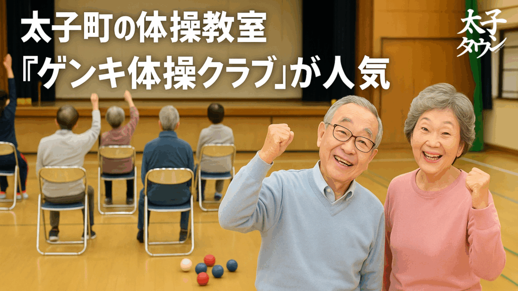 太子町の体操教室「ゲンキ体操クラブ」が人気